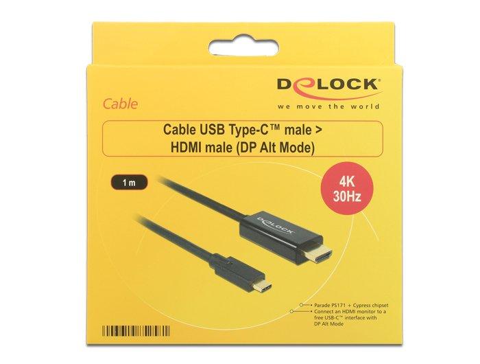 DeLock Kabel USB Type-C - HDMI Typ A