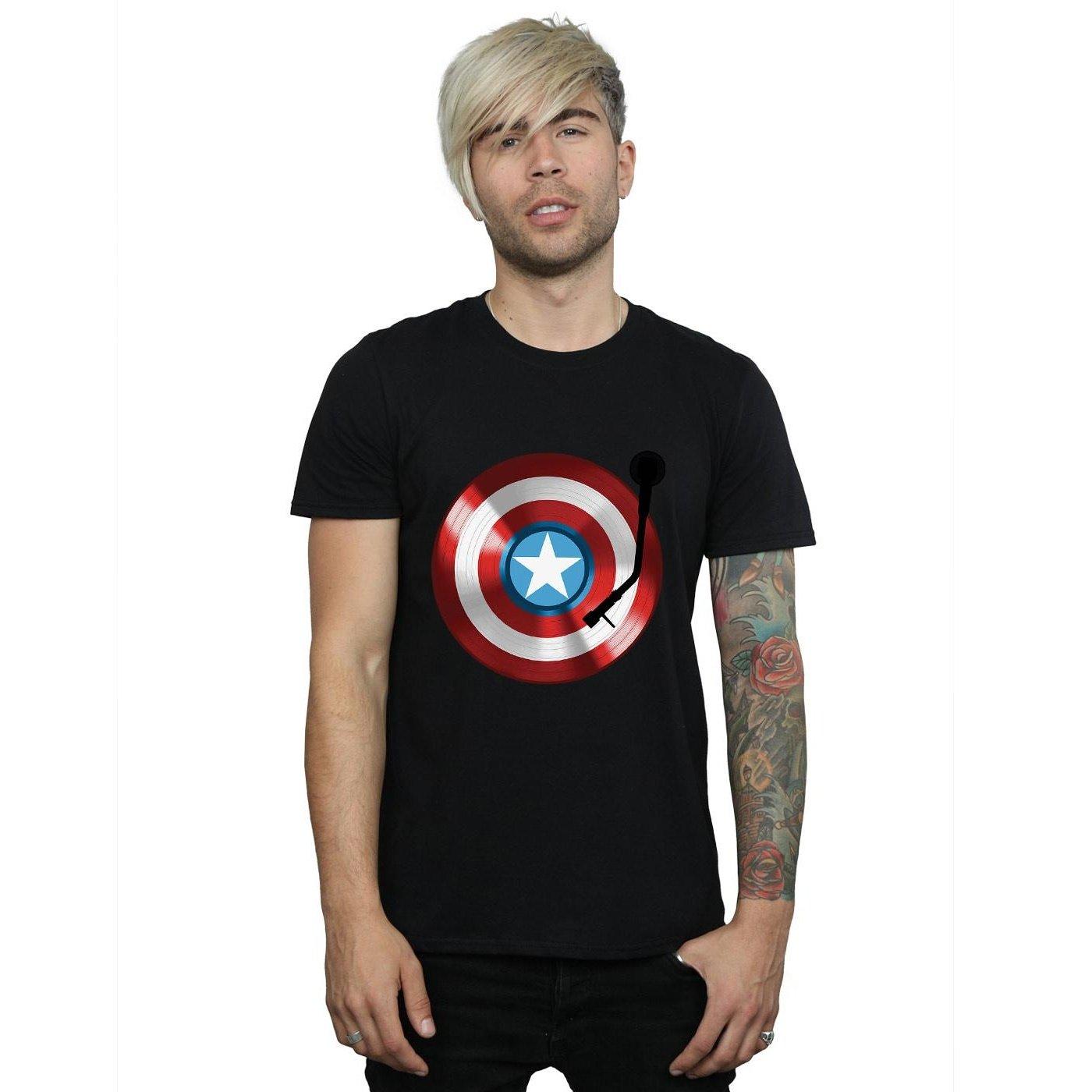 MARVEL Captain America Turntable T-Shirt
