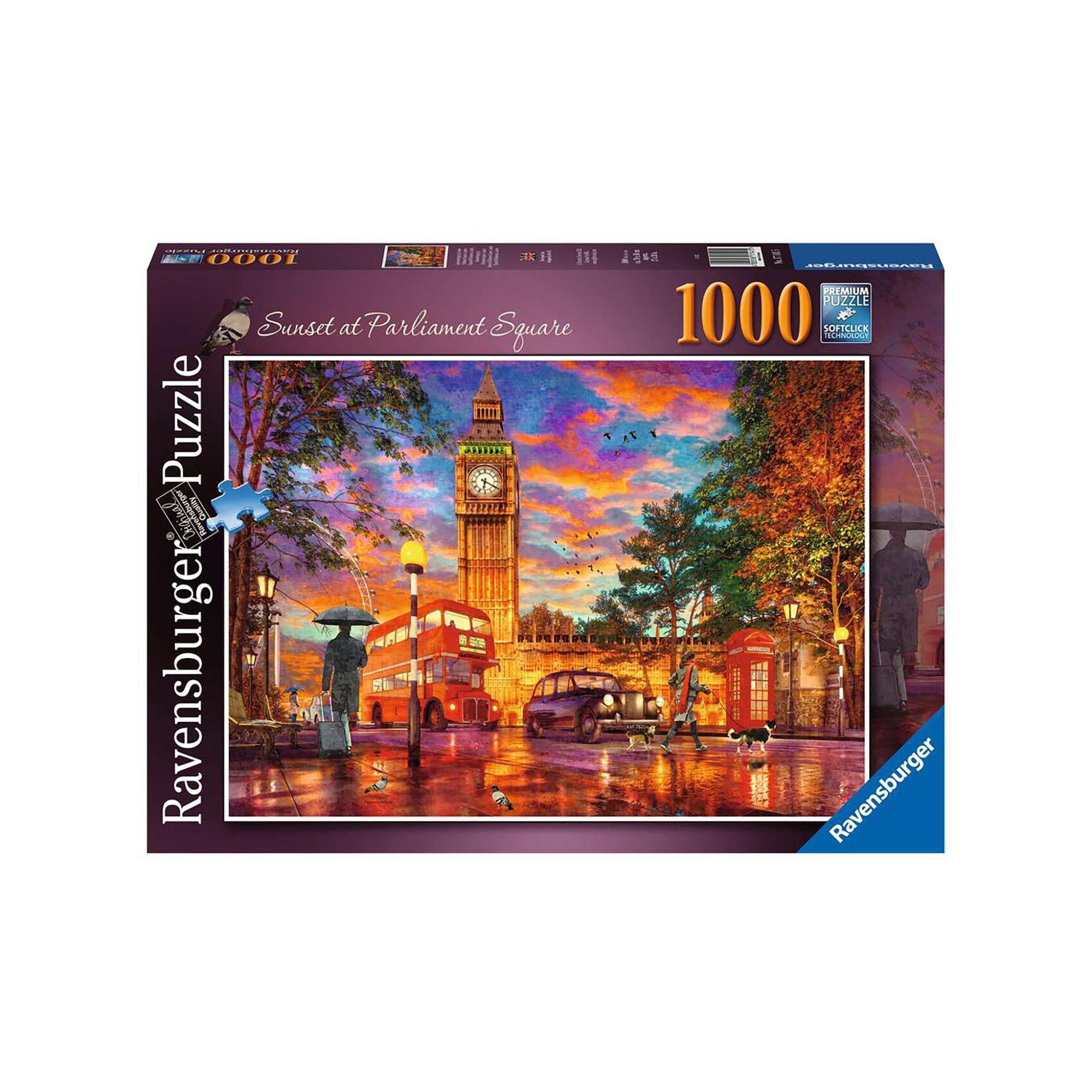 Ravensburger Puzzle Sonnenuntergang in London, 1000 Teile
