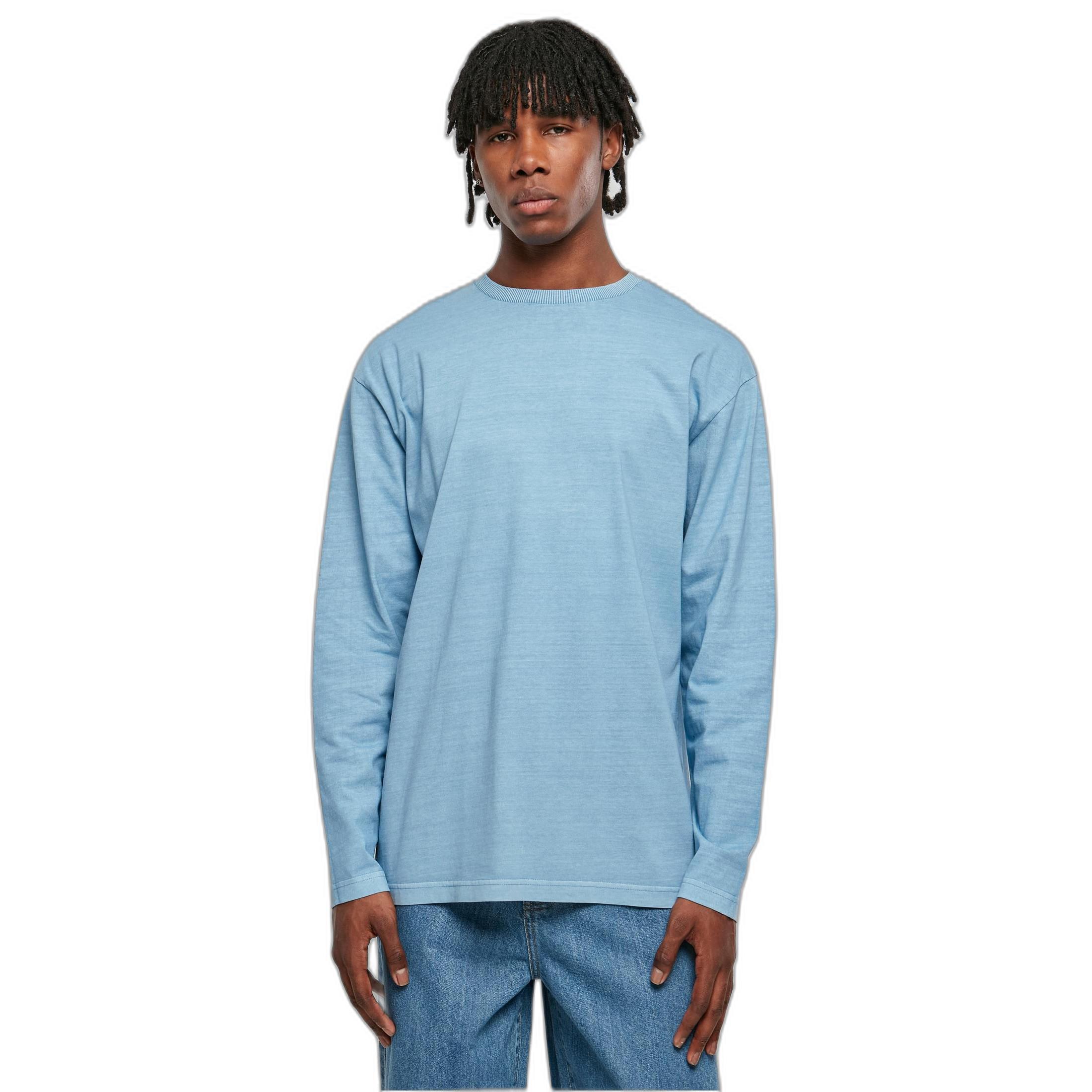 URBAN CLASSICS Garment Dye Dickes Oversize Langarmshirt