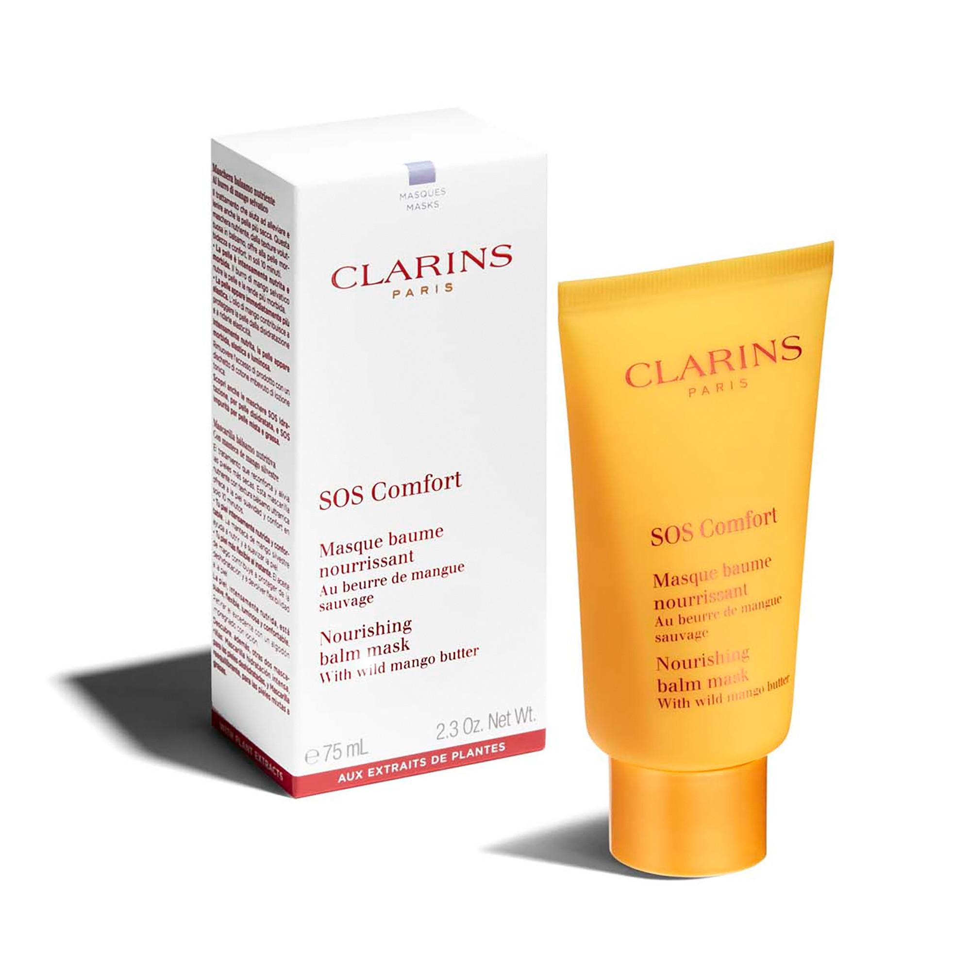 CLARINS MASQUES SOS SOS Comfort, Nährende Komfort-Maske mit Butter aus wilder Mango