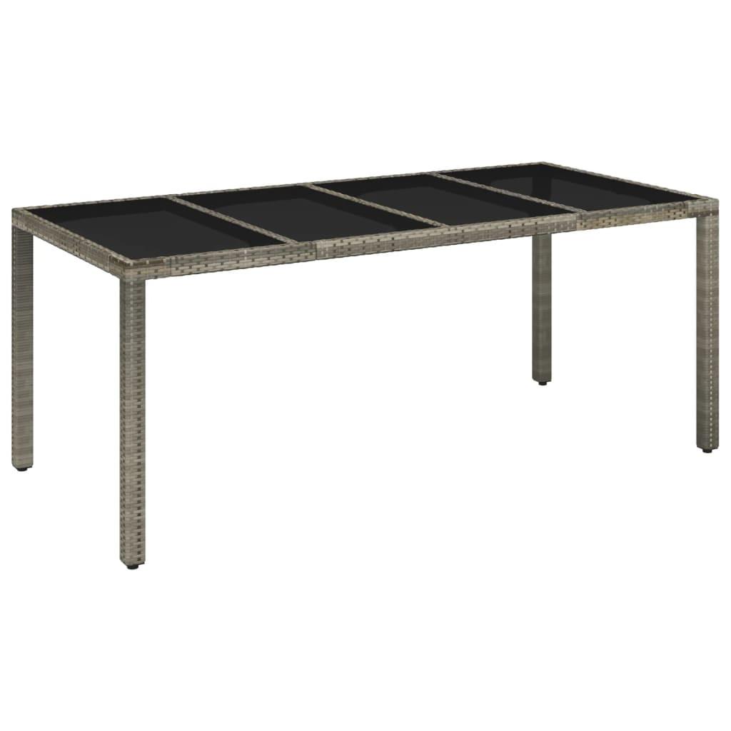 VidaXL Garten essgruppe poly-rattan