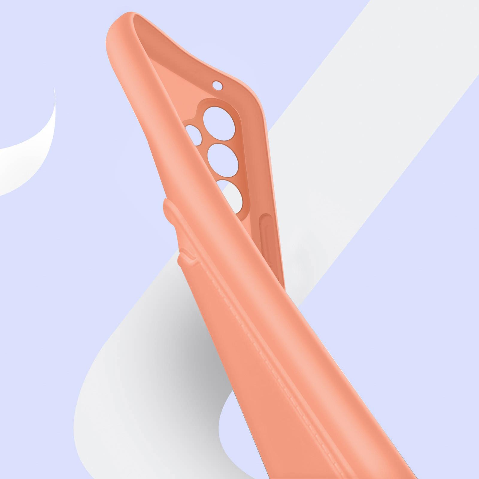 Avizar Samsung A15 Kartenhülle Lachsrosa