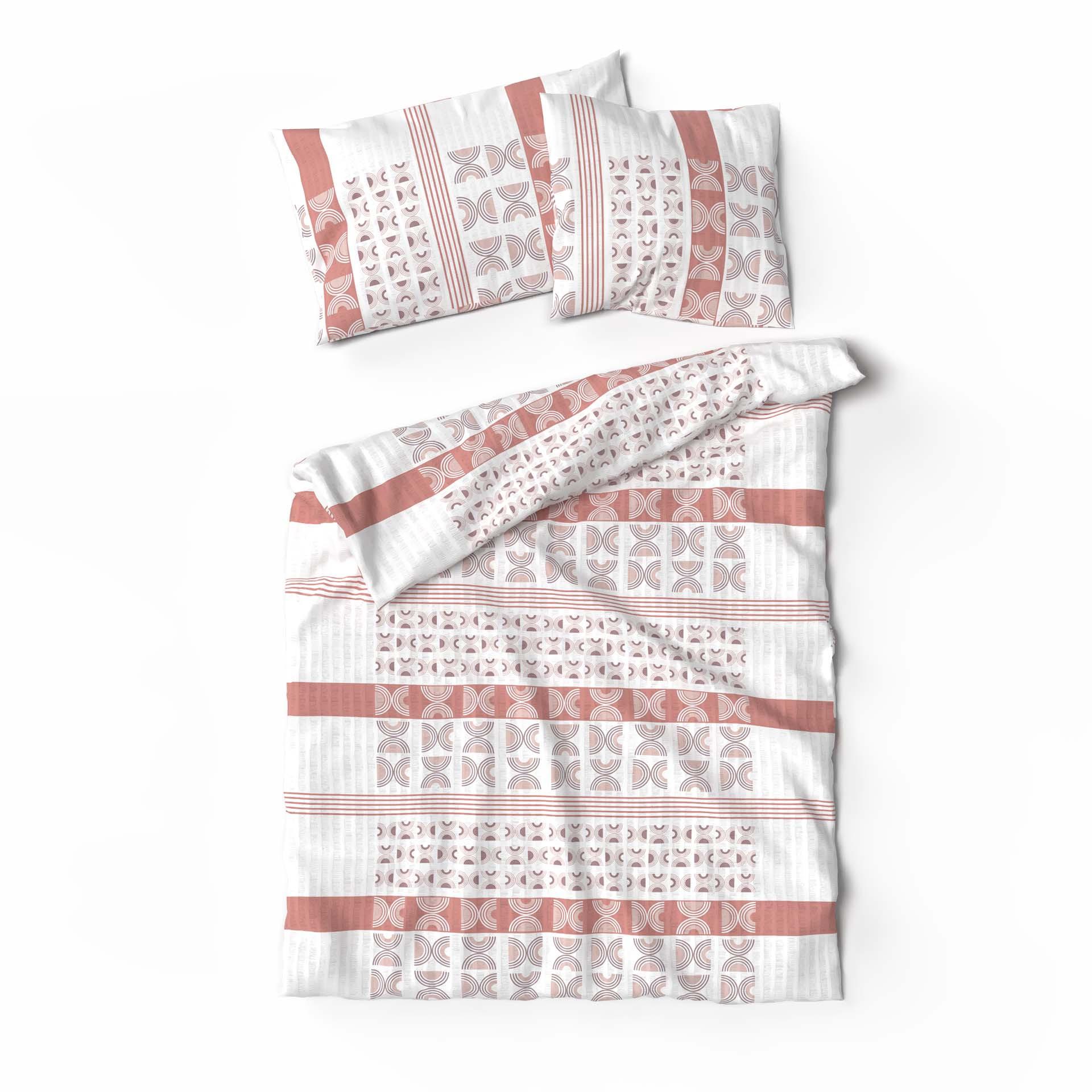 Lotus Bettwaren Lotus Kopfkissenbezug Seersucker Arthur