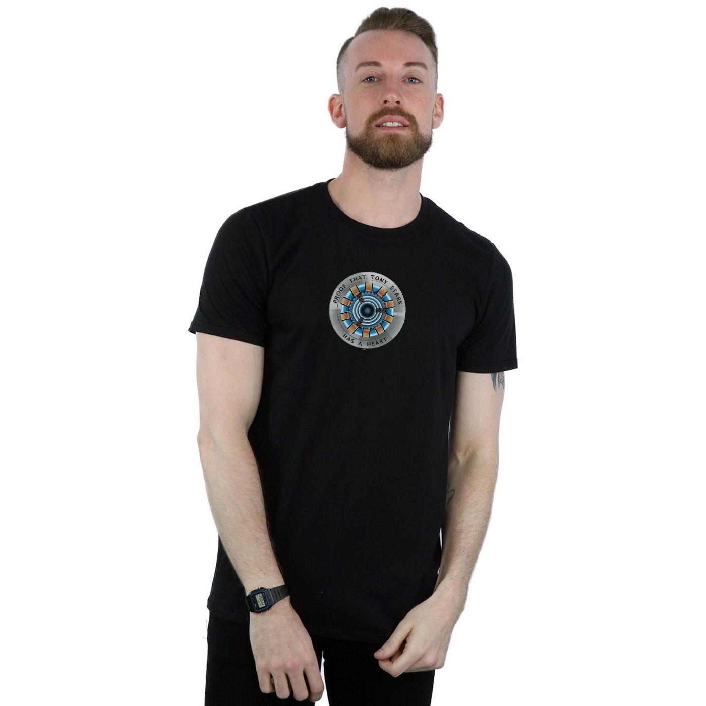 MARVEL Avengers Endgame Tony Stark Arc Reactor T-Shirt
