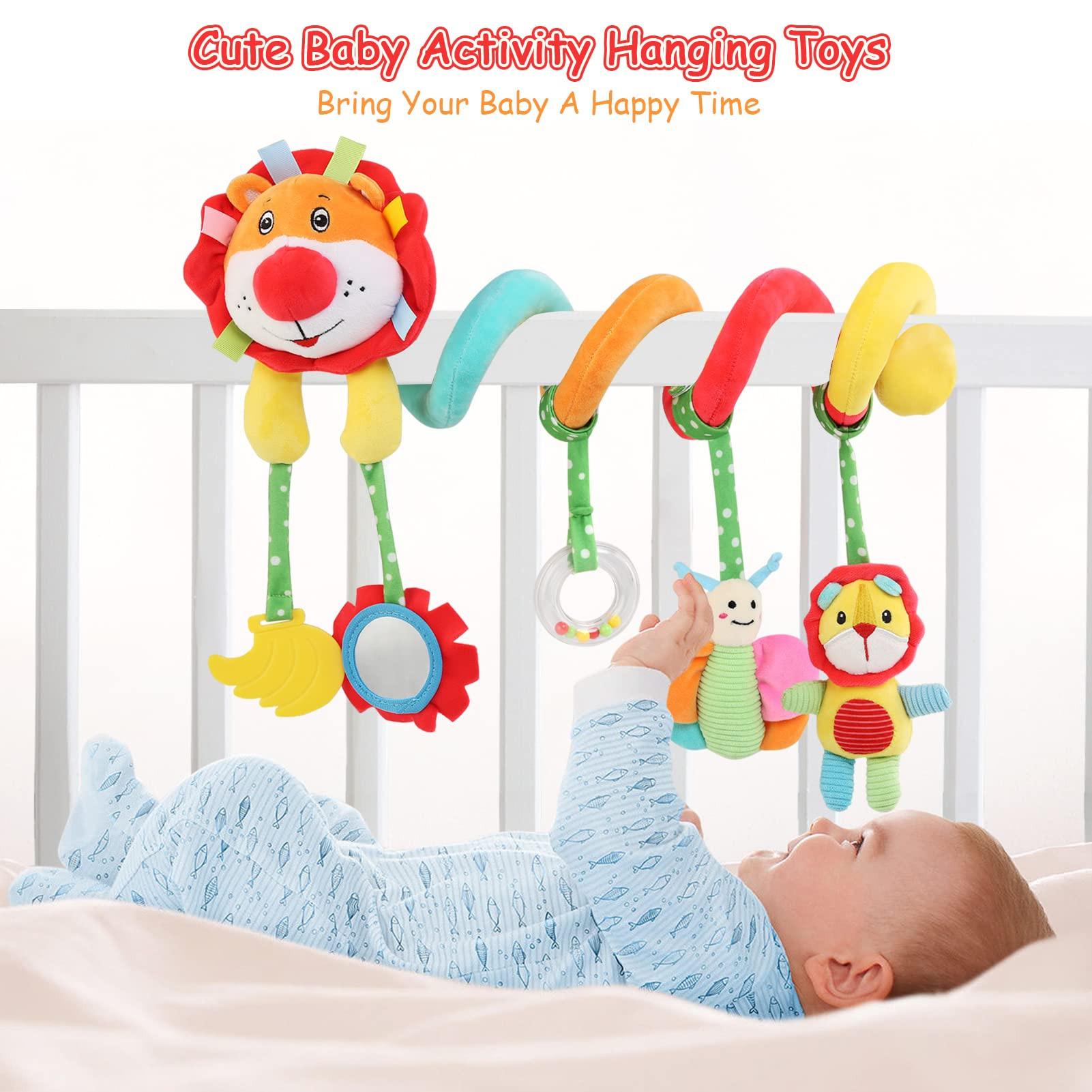 Activity-board Babyspielzeug Kinderwagen Spielzeug, Kuscheltiere Krippenspielzeug Motorikspielzeug zum Aufhängen