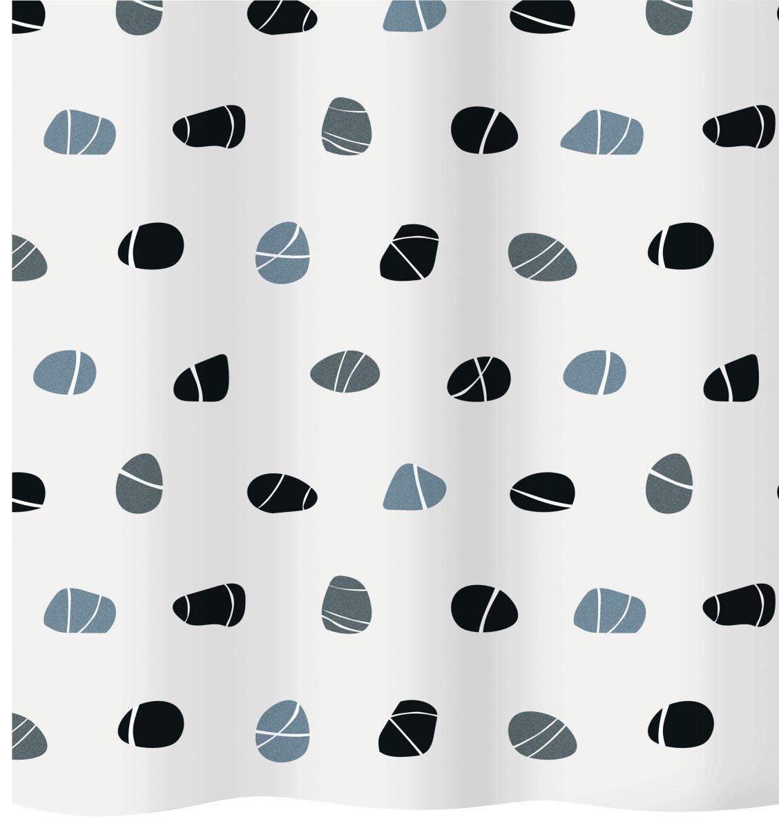 diaqua Duschvorhang Textil Stones