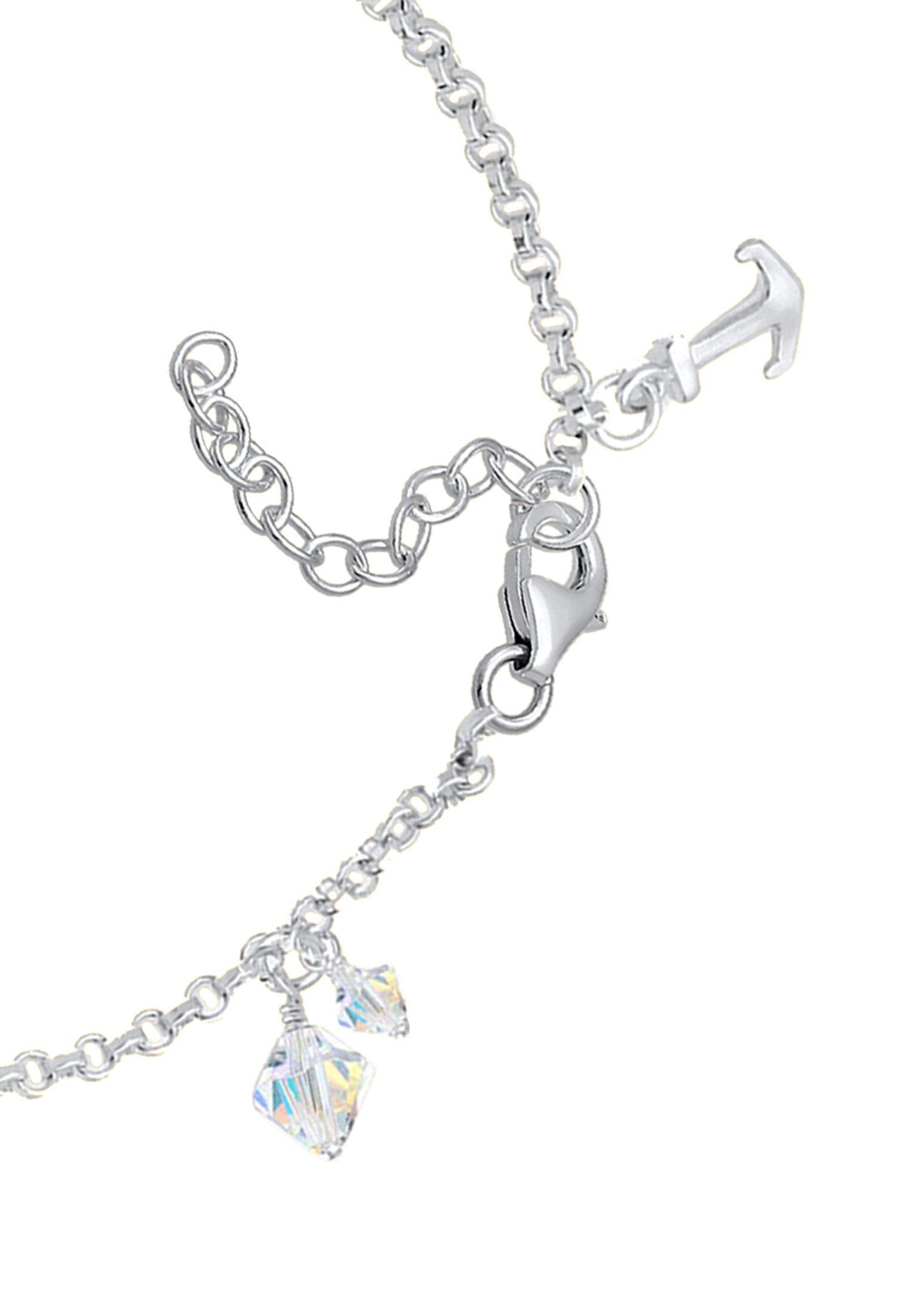 Elli Armband Kreuz Herz Anker Kristalle