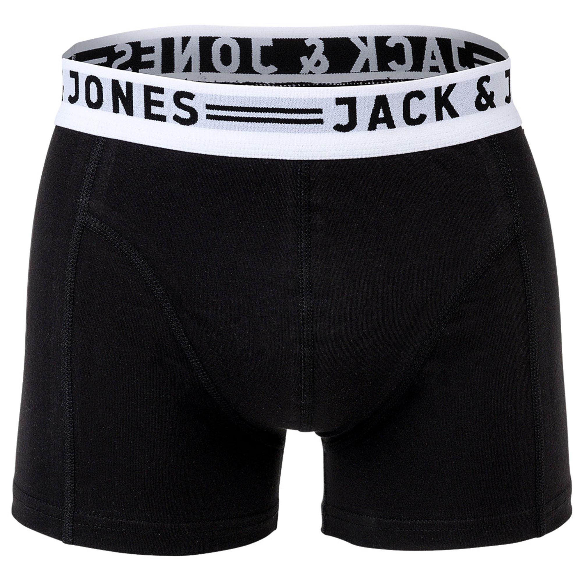 JACK & JONES Boxershort Stretch-SENSE TRUNKS 3 PACK