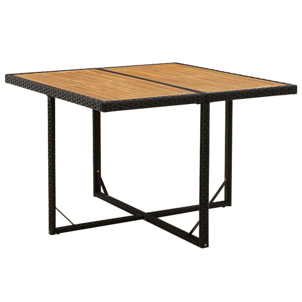 VidaXL Gartentisch poly-rattan