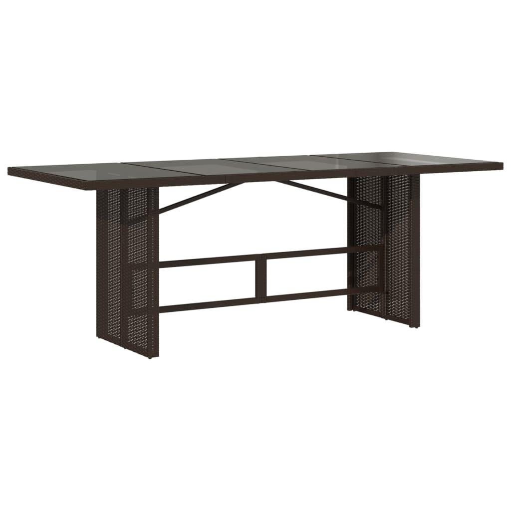 VidaXL Garten essgruppe poly-rattan