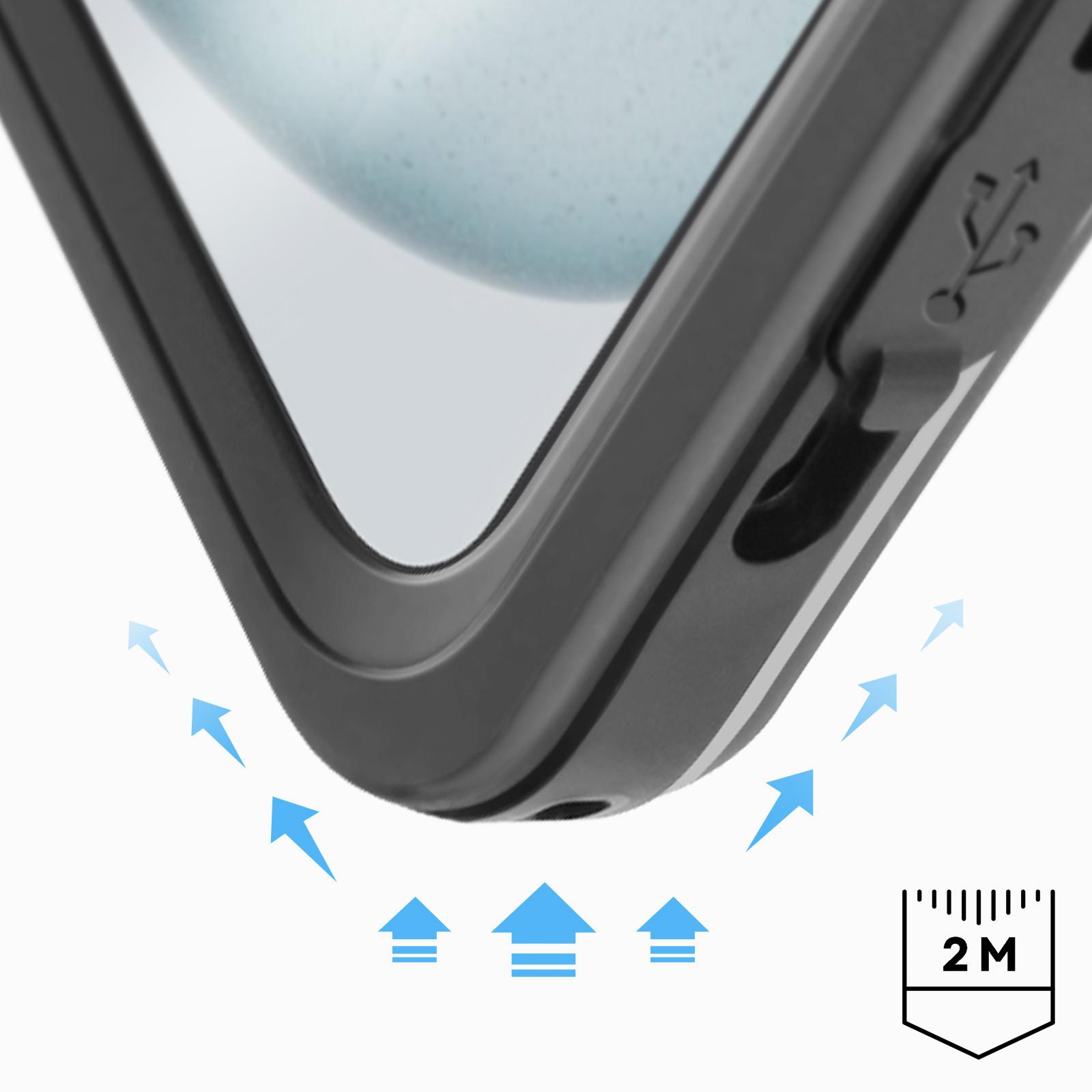 Avizar IP68 Hülle Apple iPhone 15 Plus Schwarz