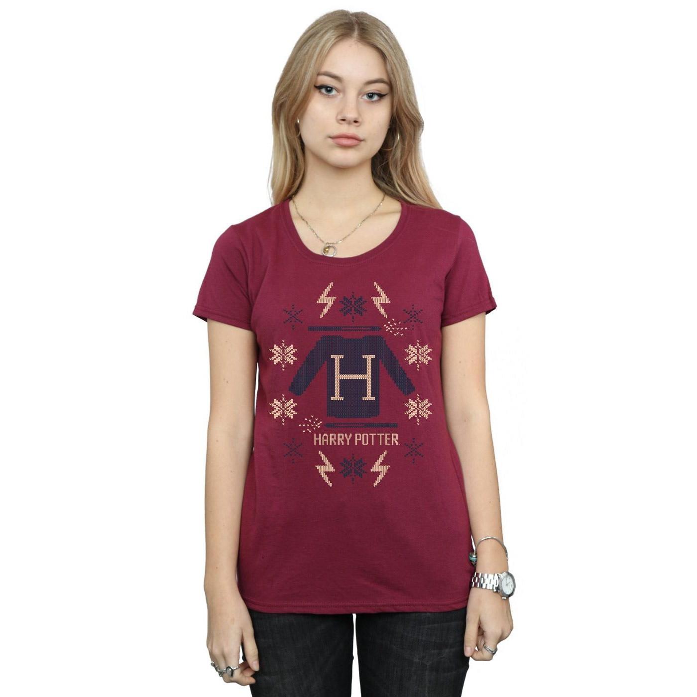 Harry Potter Christmas Jumper Design T-Shirt