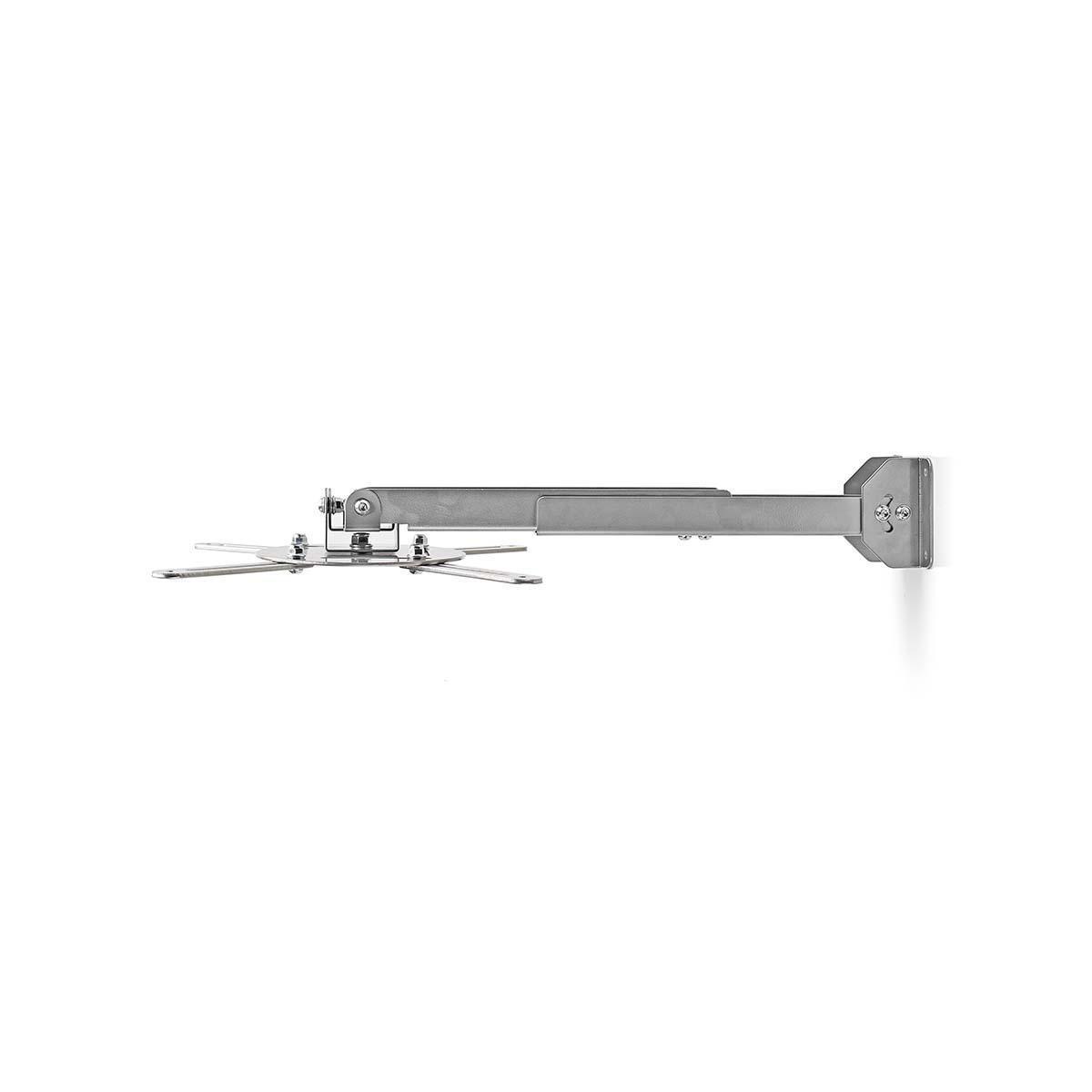 Nedis Projektorhalterung | Vollständig einstellbar | 10kg | Drehbar | Neigbar | Stahl | Silber