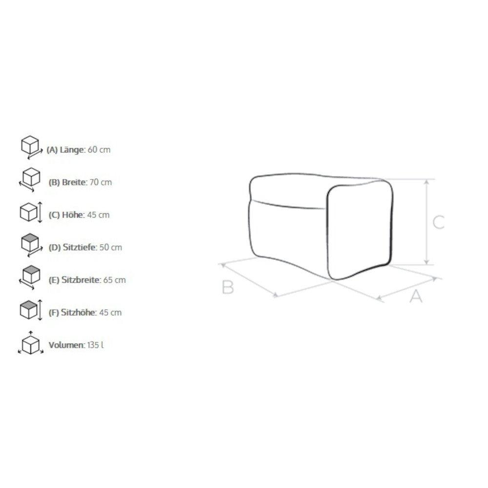 Pusku Pusku Sitzsack Plus 70 Outdoor