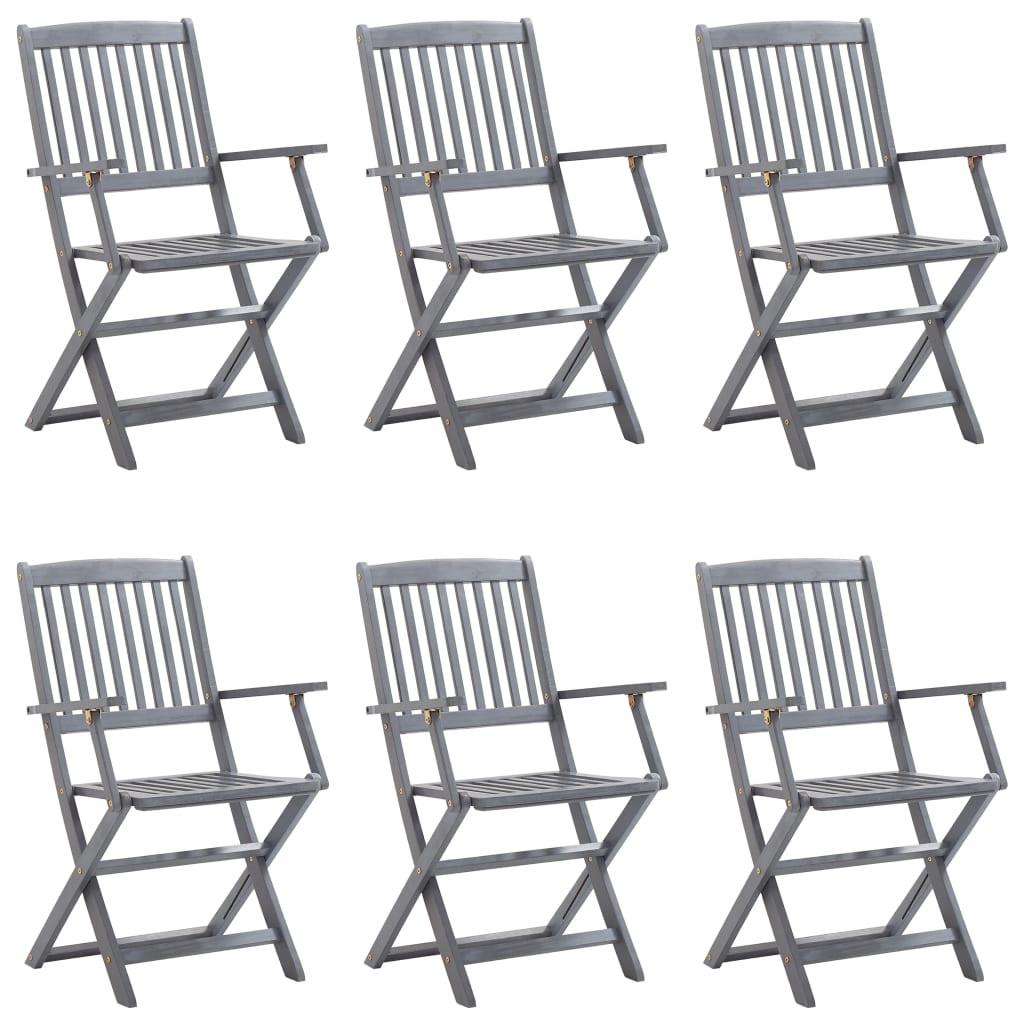 VidaXL Gartenstuhl akazienholz