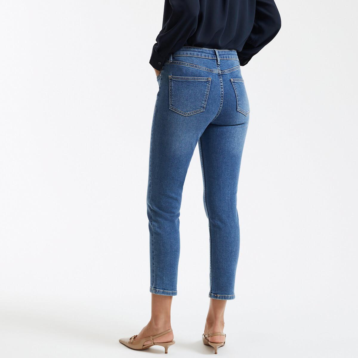 La Redoute Collections Slim Fit Cropped Jeans