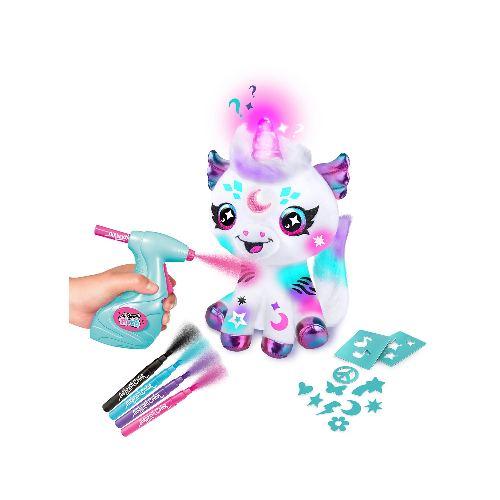 Canal Toys Airbrush Plush Cosmic Unicorn