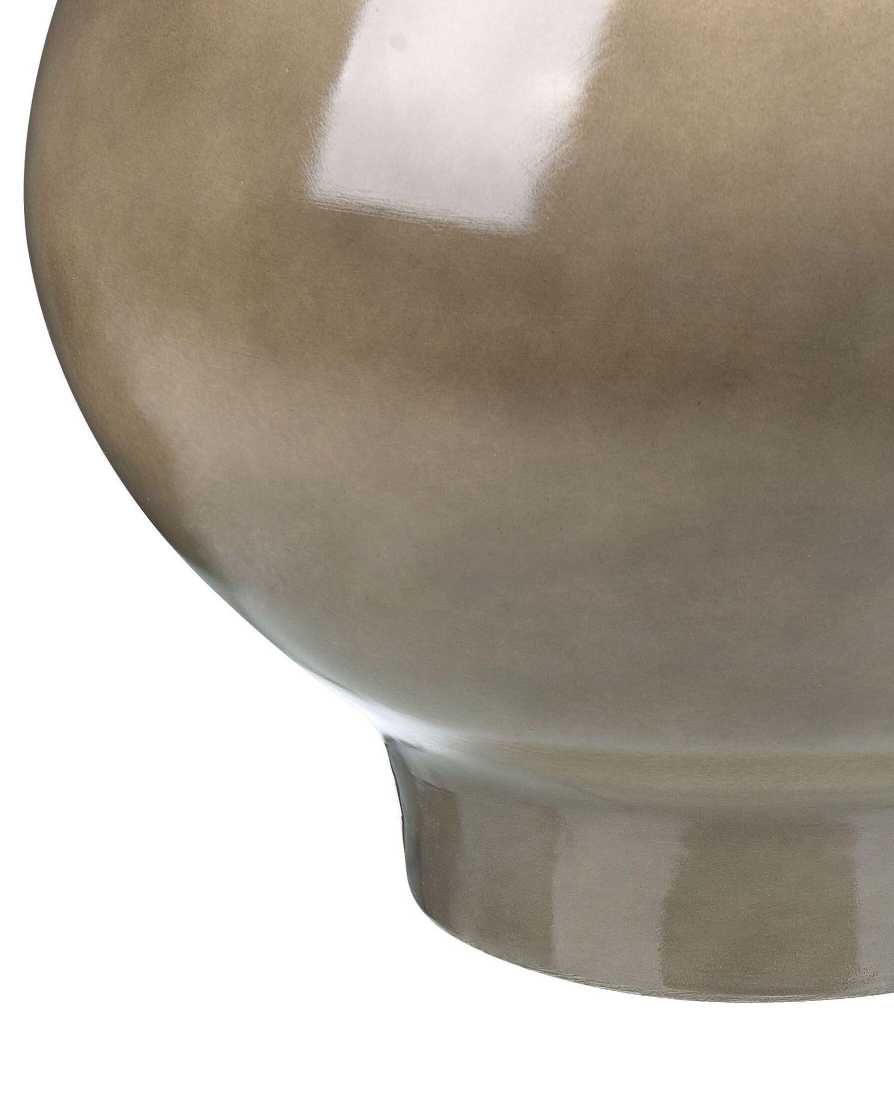 Beliani Blumenvase aus Terrakotta Klassisch MAGAN