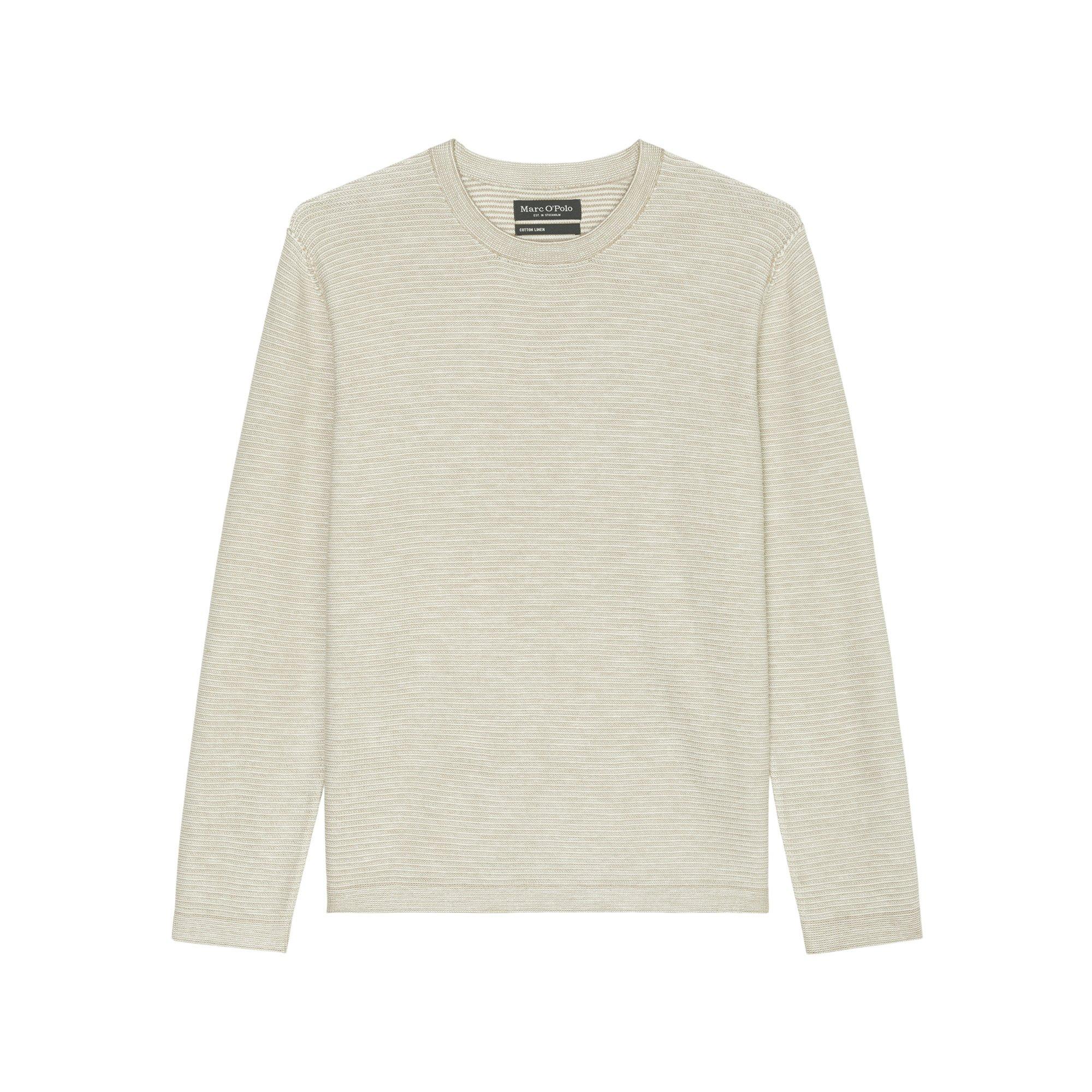 Marc O'Polo Crewneck, cotton linen Pullover