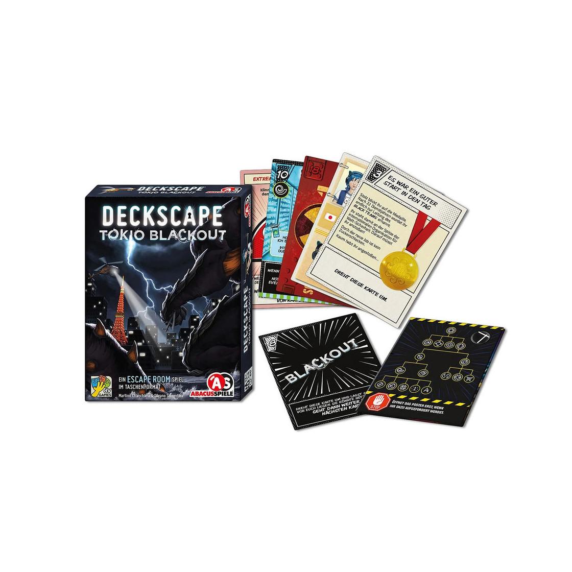 Abacus Spiele Deckscape - Tokio Blackout