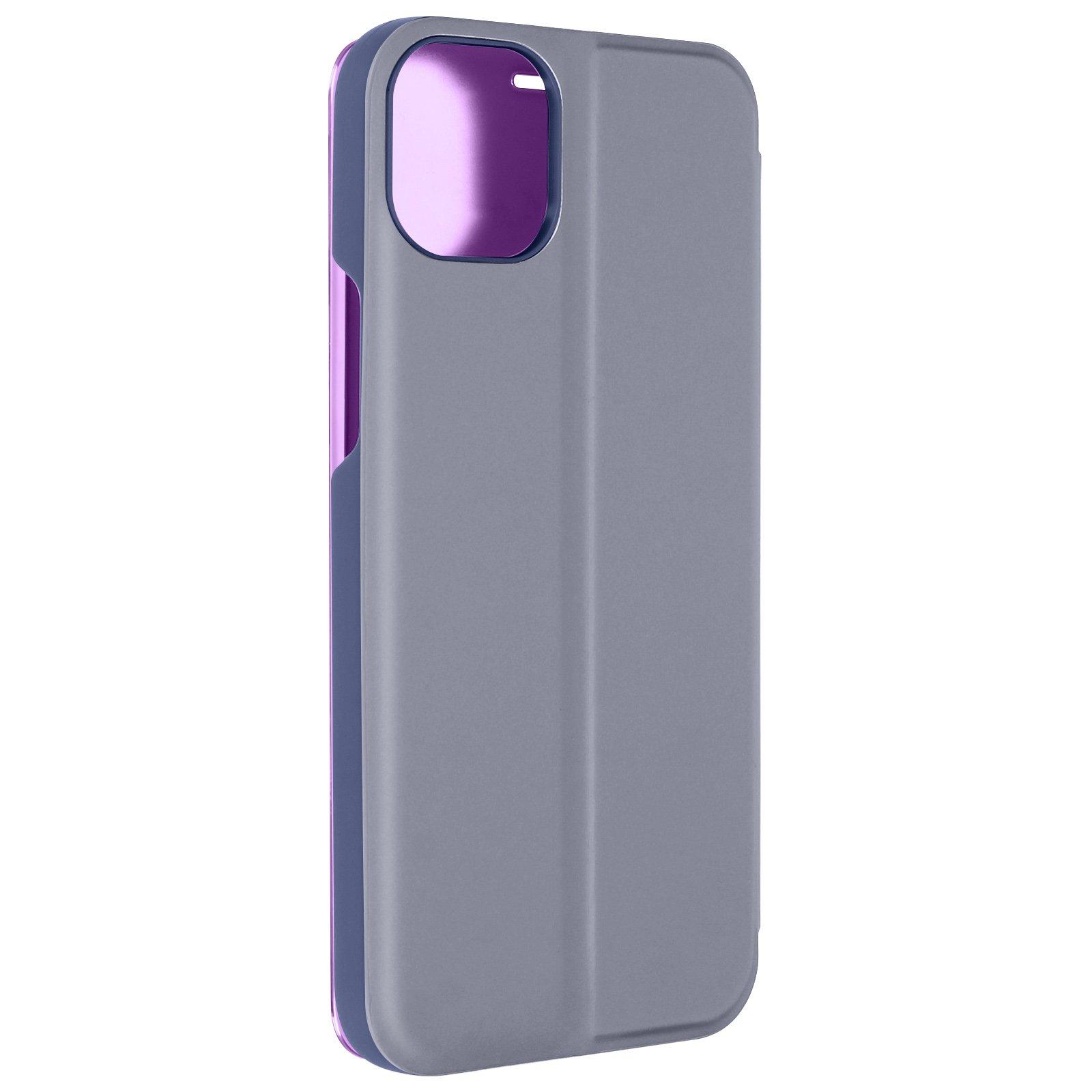 Avizar Spiegelhülle iPhone 15 Violett