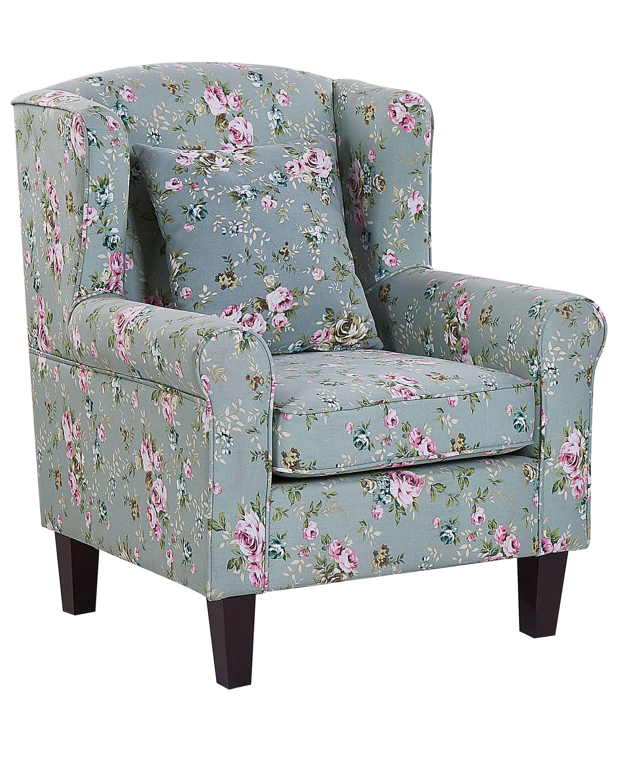 Beliani Ohrensessel aus Polyester Retro HAMAR