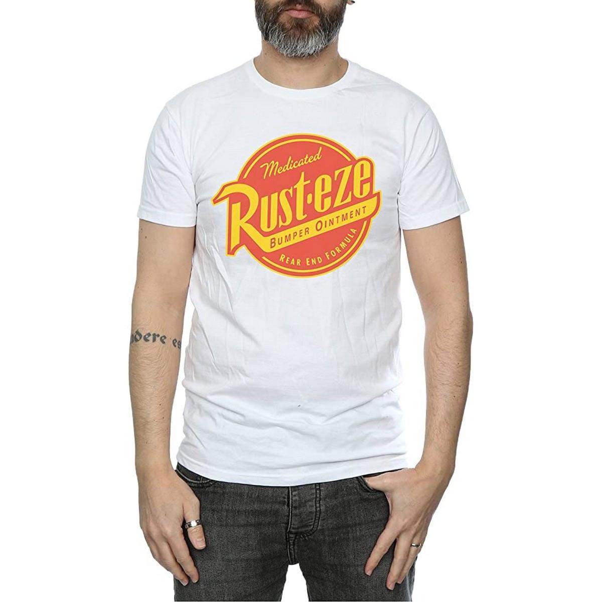 Cars RustEze Logo Print T-Shirt