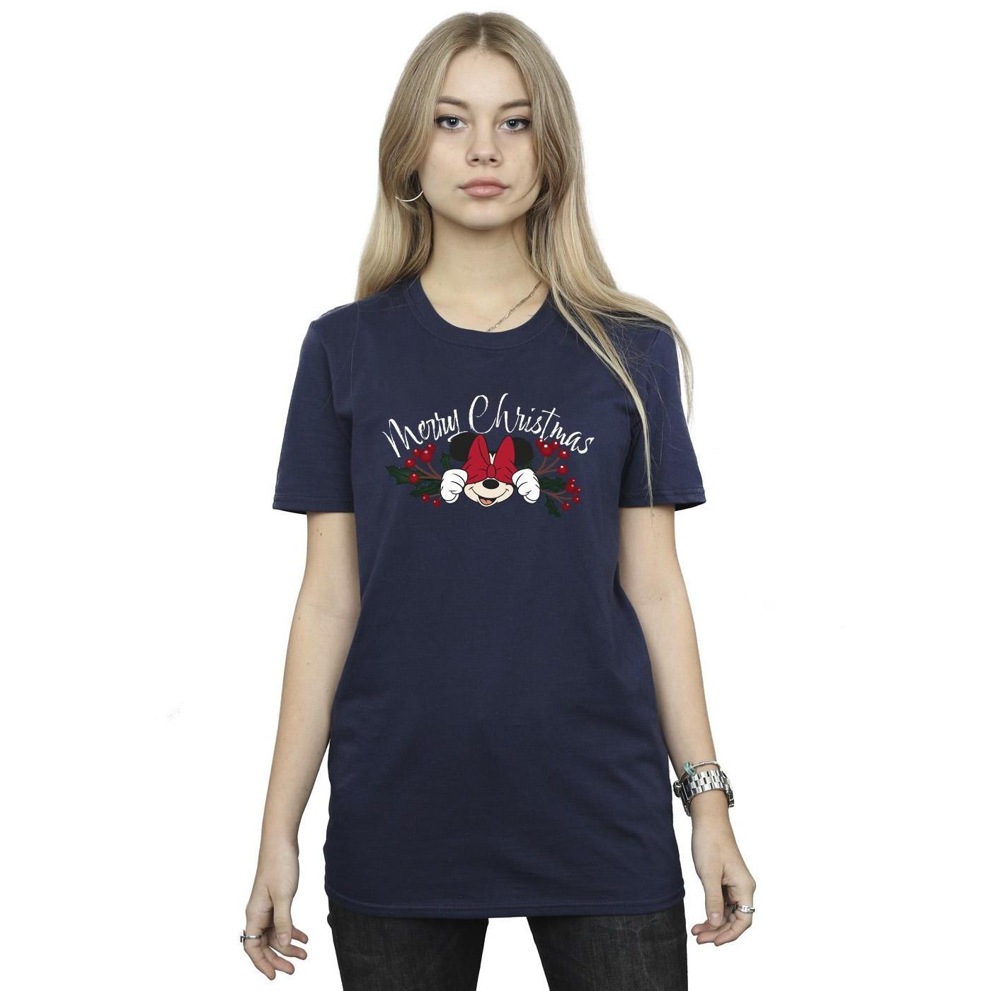 Disney Minnie Maus Merry Christmas T-Shirt