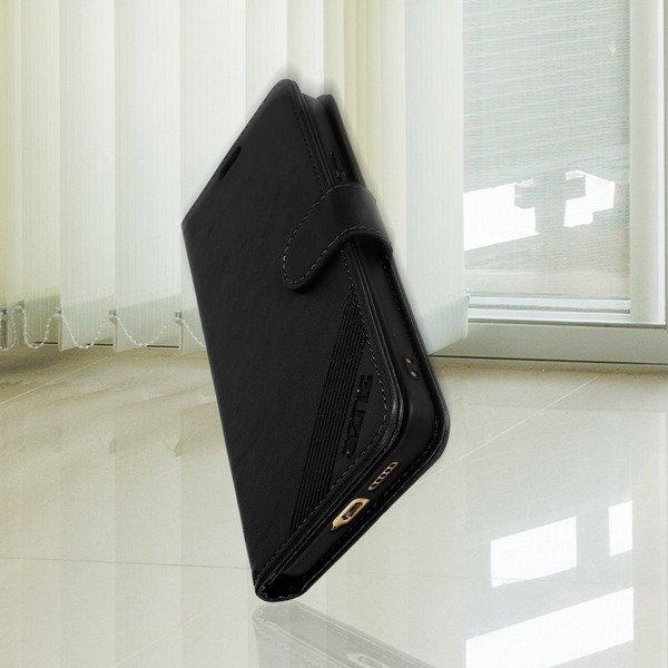 Avizar Kunstlederetui Vivo V23 5G Schwarz