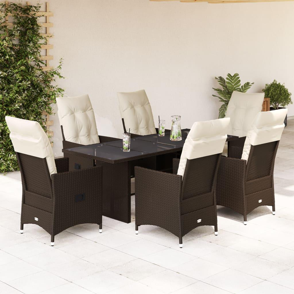 VidaXL Garten essgruppe poly-rattan