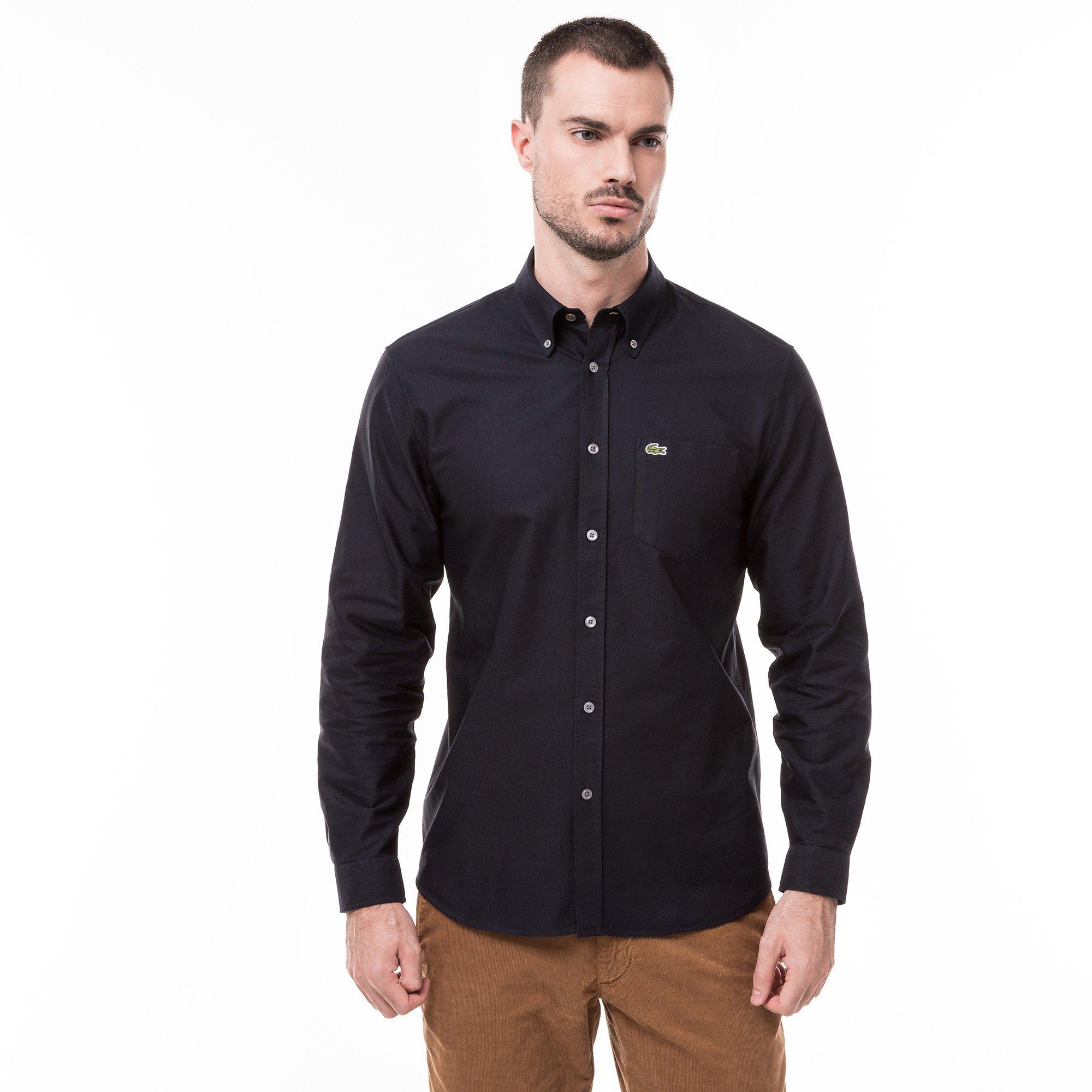 LACOSTE CH1911 Langarm Oxford Hemd