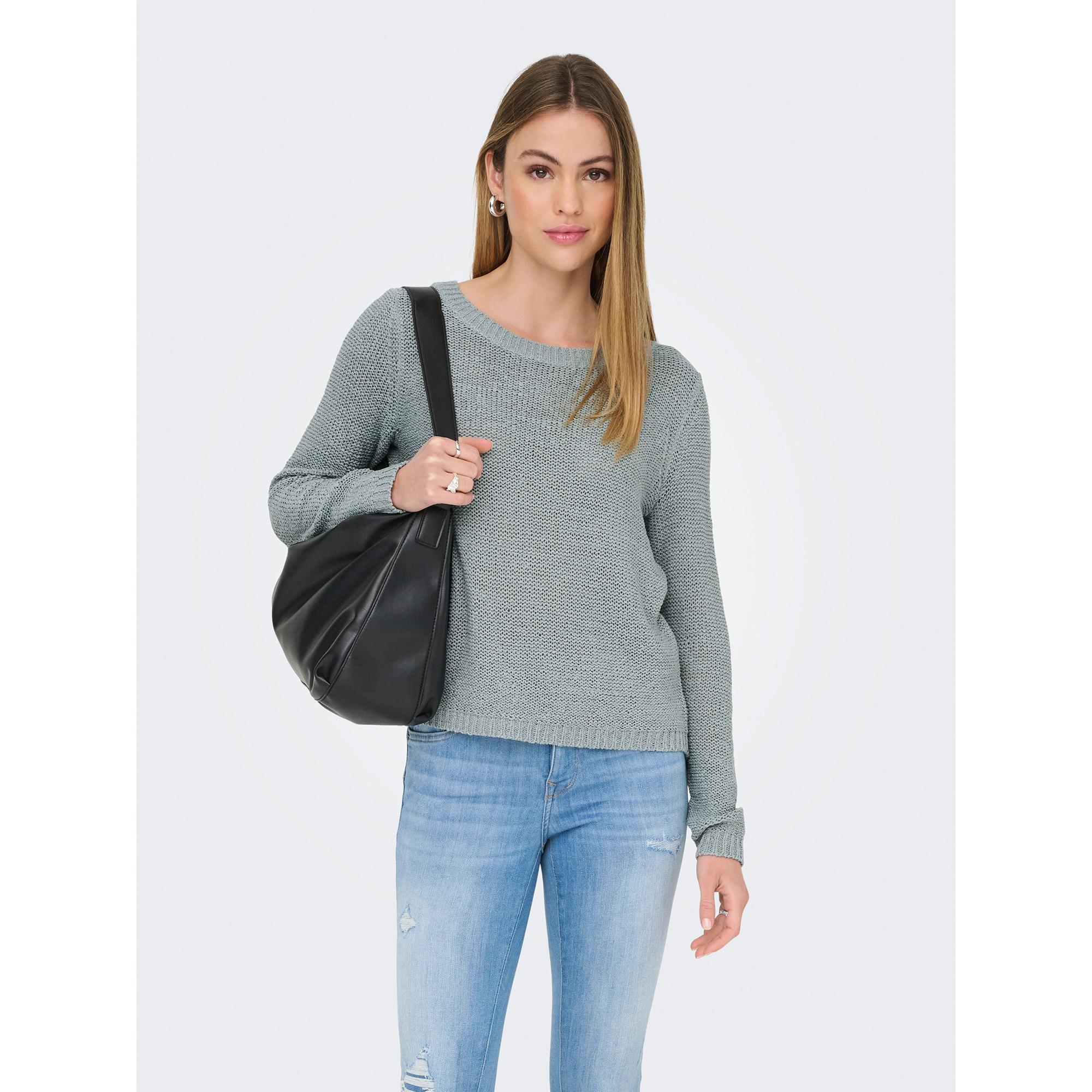 ONLY Pullover, Rundhals, langarm