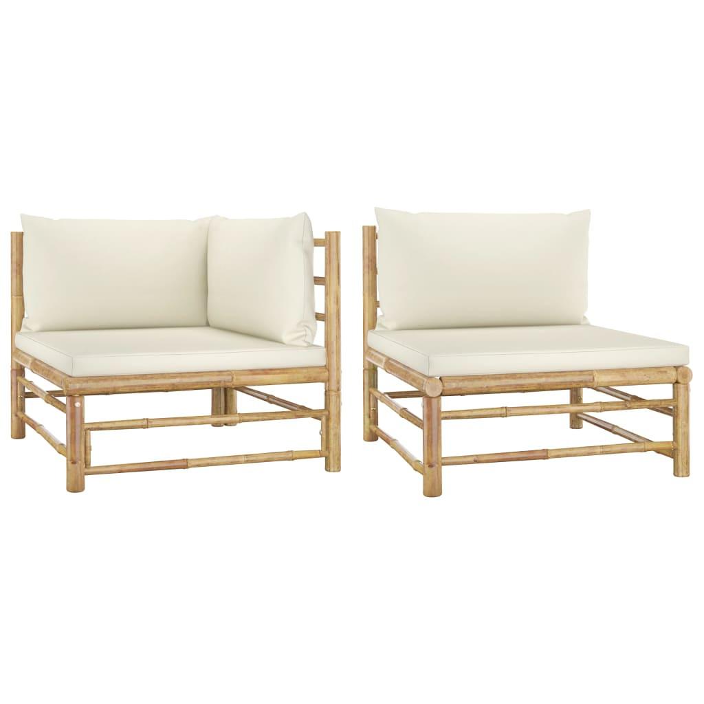VidaXL Garten-lounge-set bambus