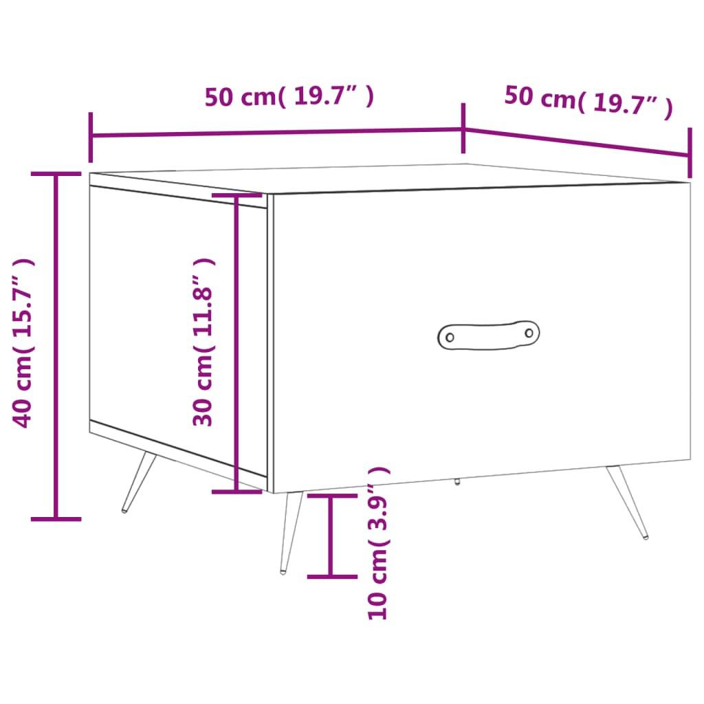 VidaXL Couchtisch holzwerkstoff