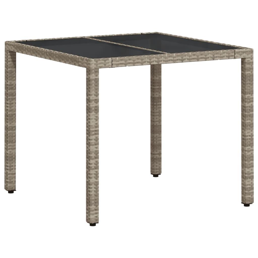 VidaXL Gartentisch poly-rattan