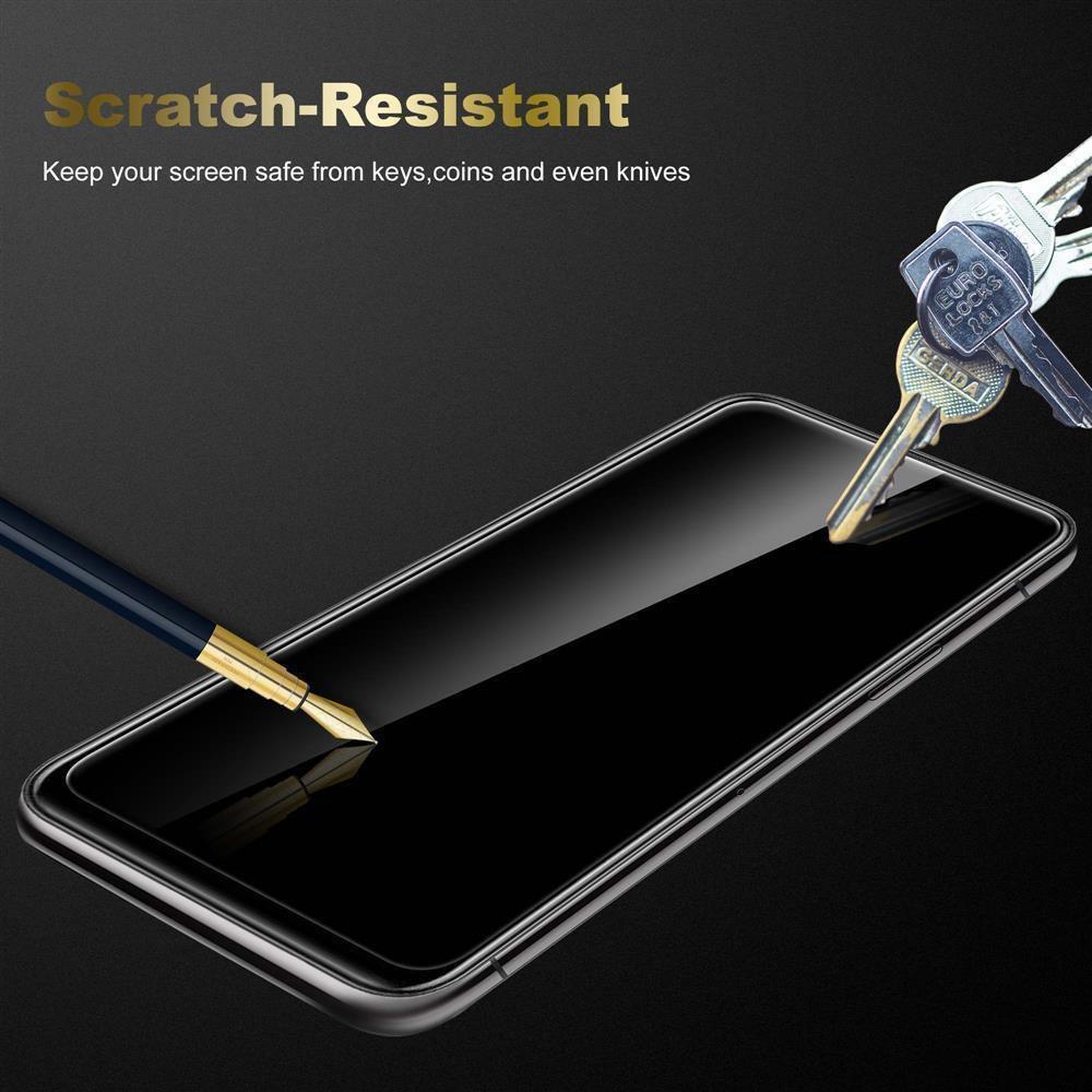 Cadorabo Vollbild Display-Schutzglas für Xiaomi RedMi 7A - Schutzfolie