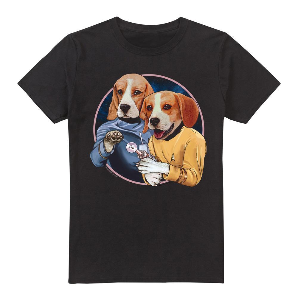 Star Trek Star Trek Hunde Print T-Shirt