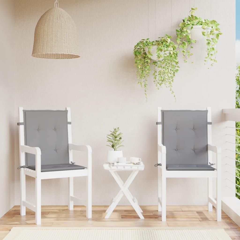 VidaXL Gartenstuhlauflagen 2 Stk. 100x50x3 cm