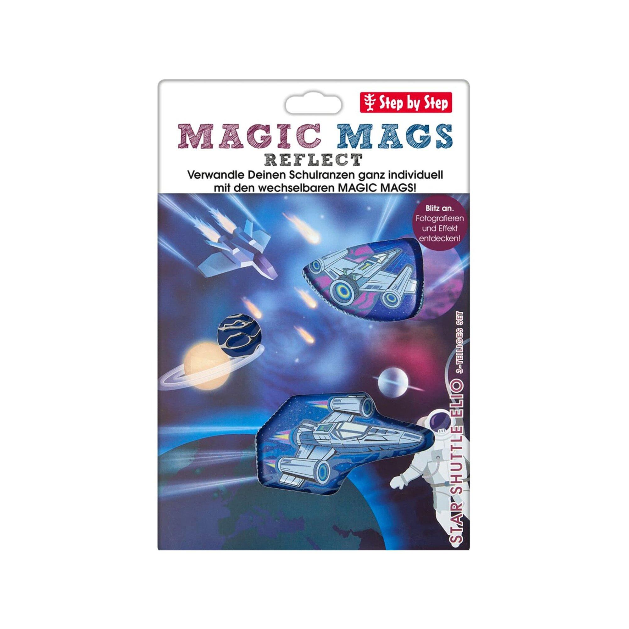 Step by Step Tornister Anhänger Set REFLECT Star Shuttle Elio