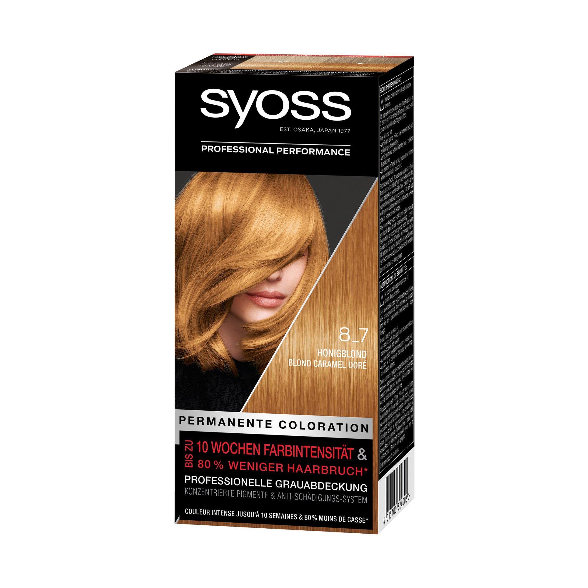 syoss Mixing Color Dauerhafte Coloration 8-7 Honigblond