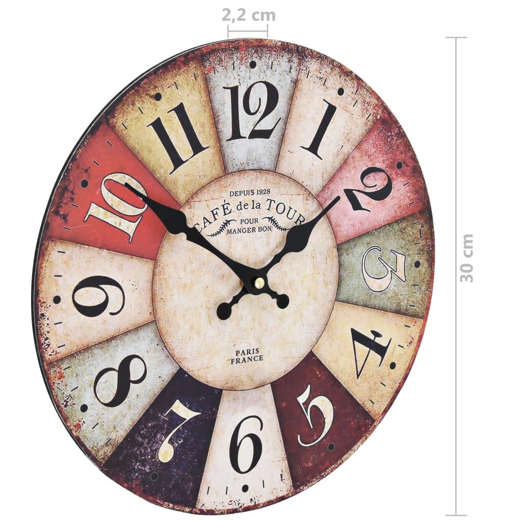 VidaXL Uhr mdf