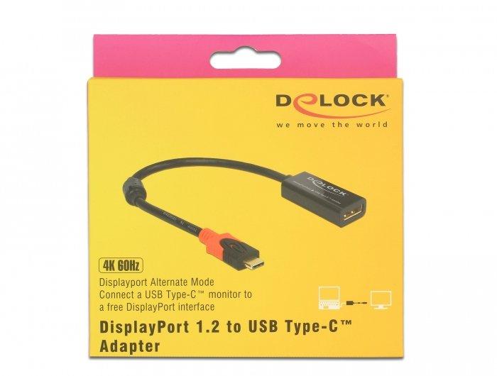 DeLock Adapter DisplayPort - USB Type-C