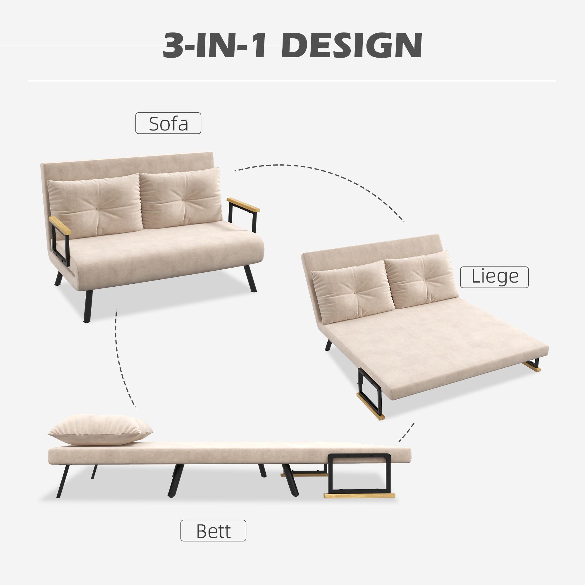 HOMCOM Schlafsofa