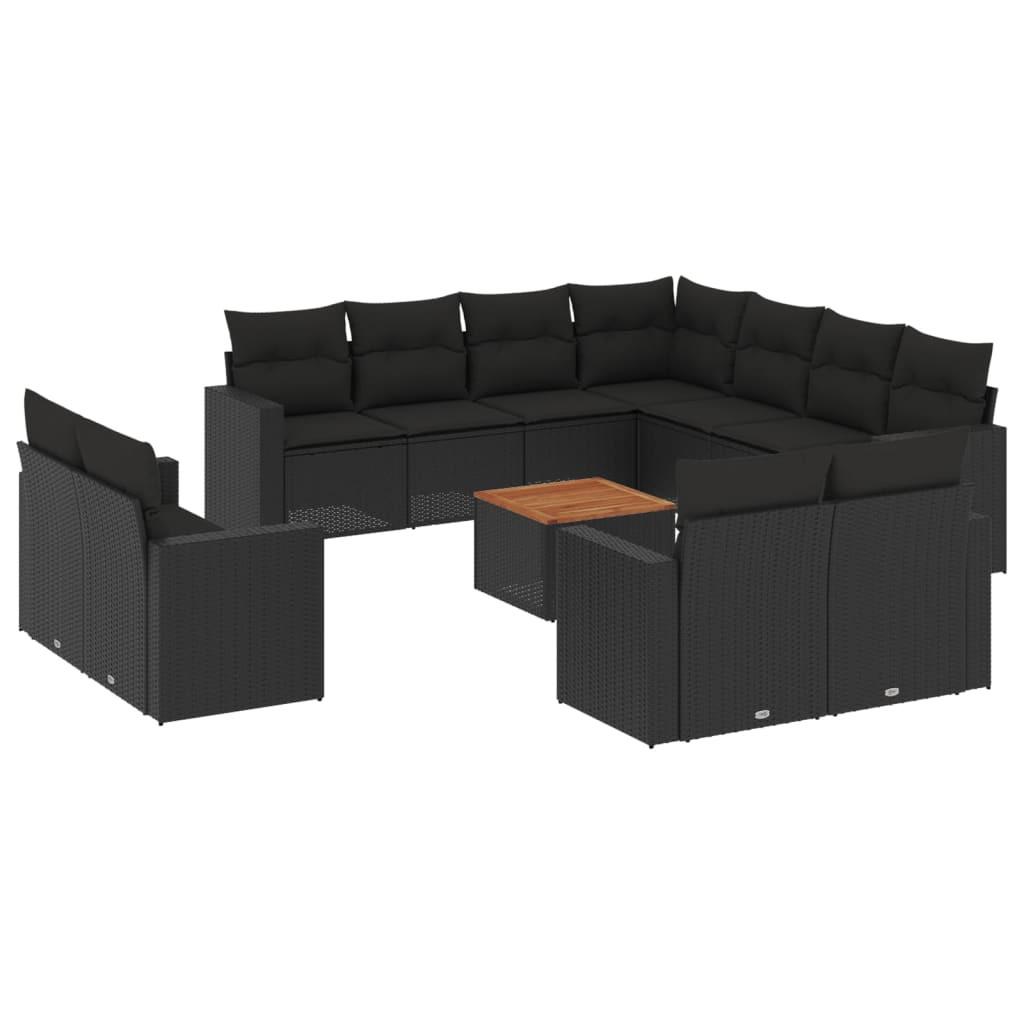 VidaXL Garten sofagarnitur poly-rattan