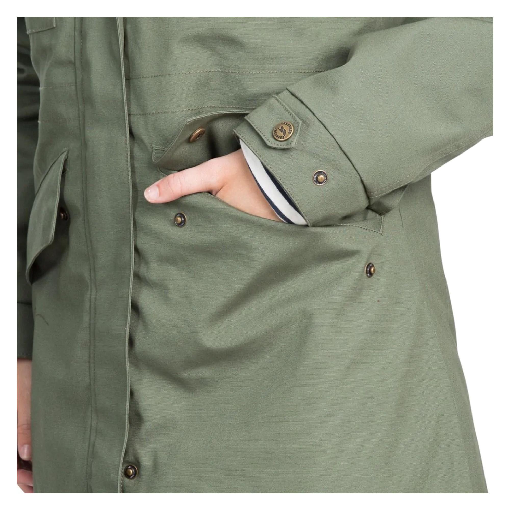 Trespass Parka Faithful wasserfest, mit Kapuze