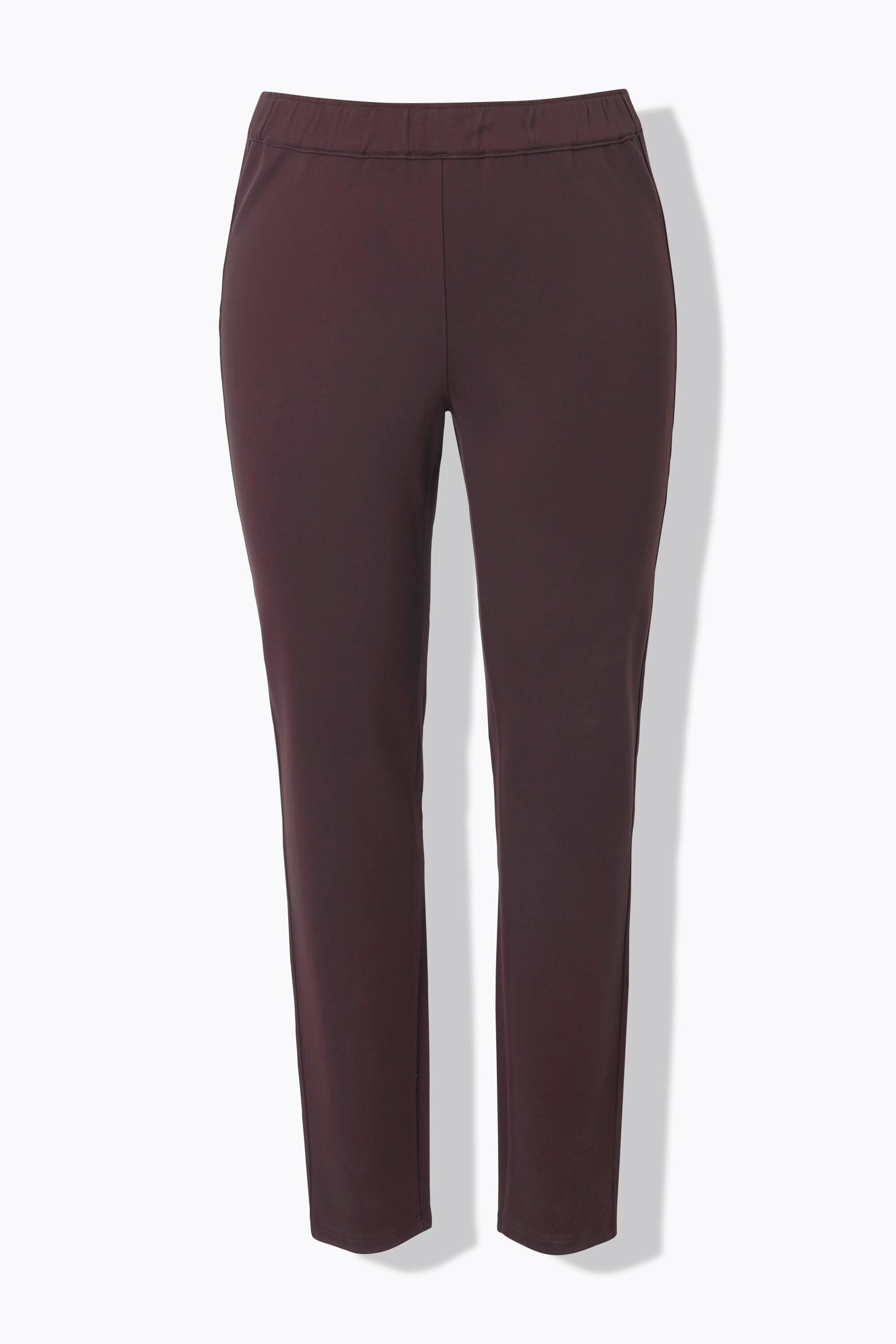 Ulla Popken Sienna Puntohose schmale Passform elastischer Bund