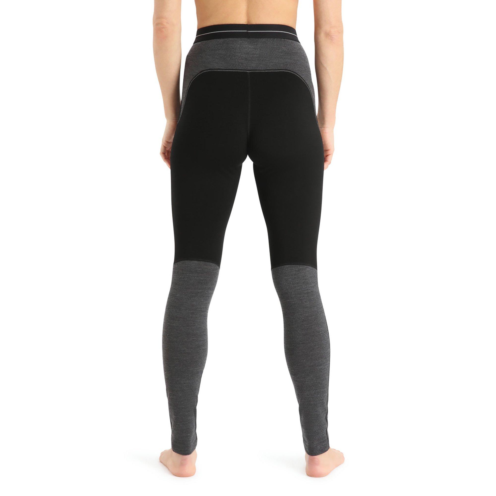 Icebreaker Women Merino 200 ZoneKnit™ Leggings Thermo-Tights, lang
