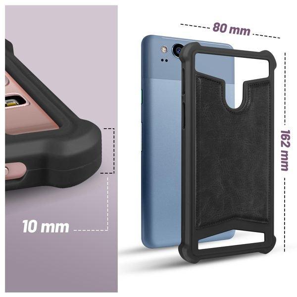 Avizar Stoßfeste Mocca Schutzhülle Schwarz