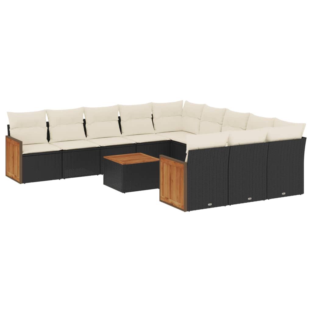VidaXL Garten sofagarnitur poly-rattan